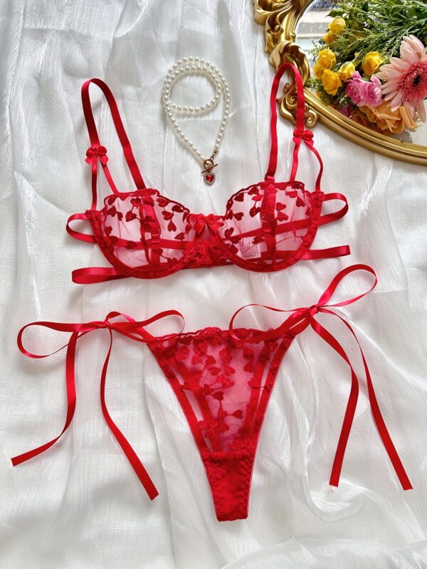 Women's Sexy Embroidery Two-piece Set - Image 6