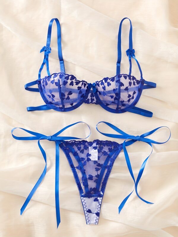Women's Sexy Embroidery Two-piece Set - Image 10