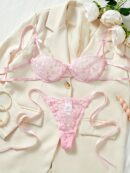 Women's Sexy Embroidery Two-piece Set