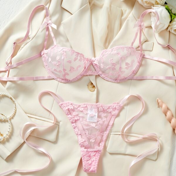 Women's Sexy Embroidery Two-piece Set