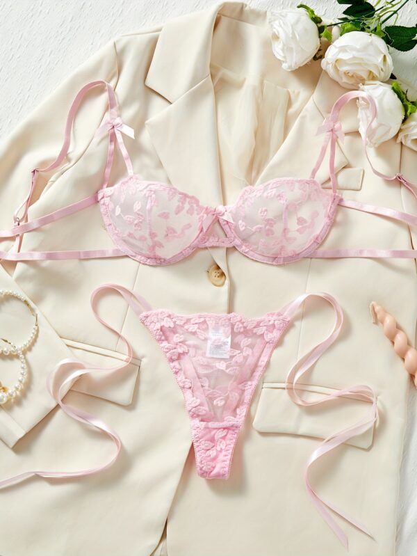 Women's Sexy Embroidery Two-piece Set